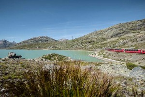 Trenino rosso del Bernina - Il Lago Bianco