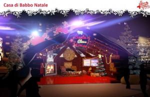 la Casa di babbo Natale alla Darsena