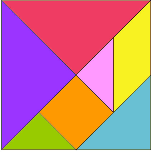 gioco tangram da