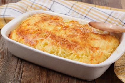 pasta bejamella gratinata