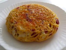 ricetta frittata spaghetti