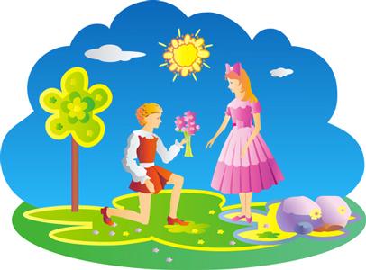 illustrazione ragazzo ragazza fiori Tatiana Kulikova | Dreamstime