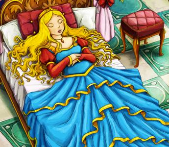 principessa che dorme Maciej-Sojka-Dreamstime