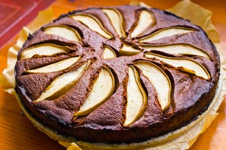 ricetta torta pere cioccolato